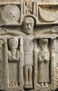 Reliefkreuz Münchenwiler Ausschnitt